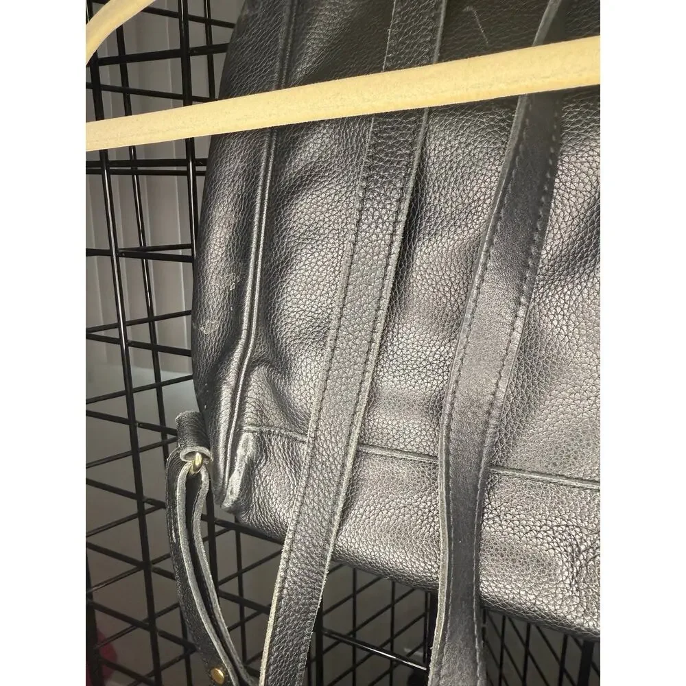Vintage Longchamp Leather Backpack